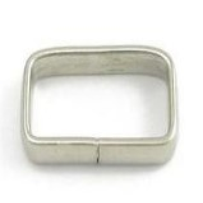 Loop plat 20 mm 6mm breed per 10 st.